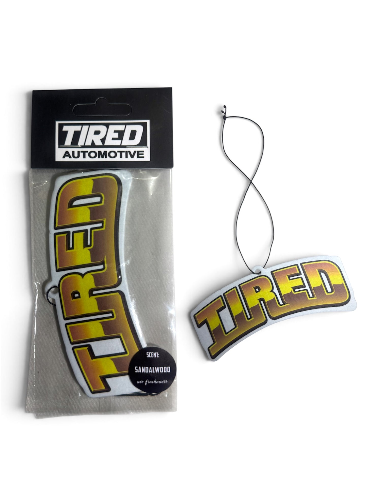 Tired Golden Airfreshener