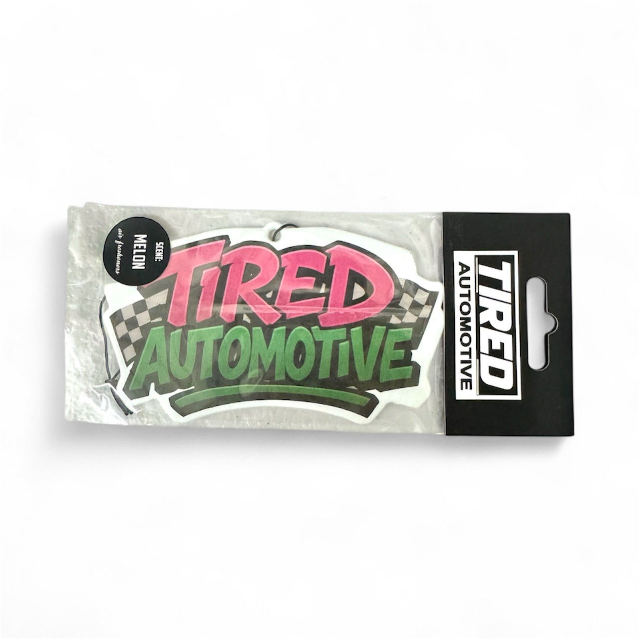 Tired Checkered Air Freshener