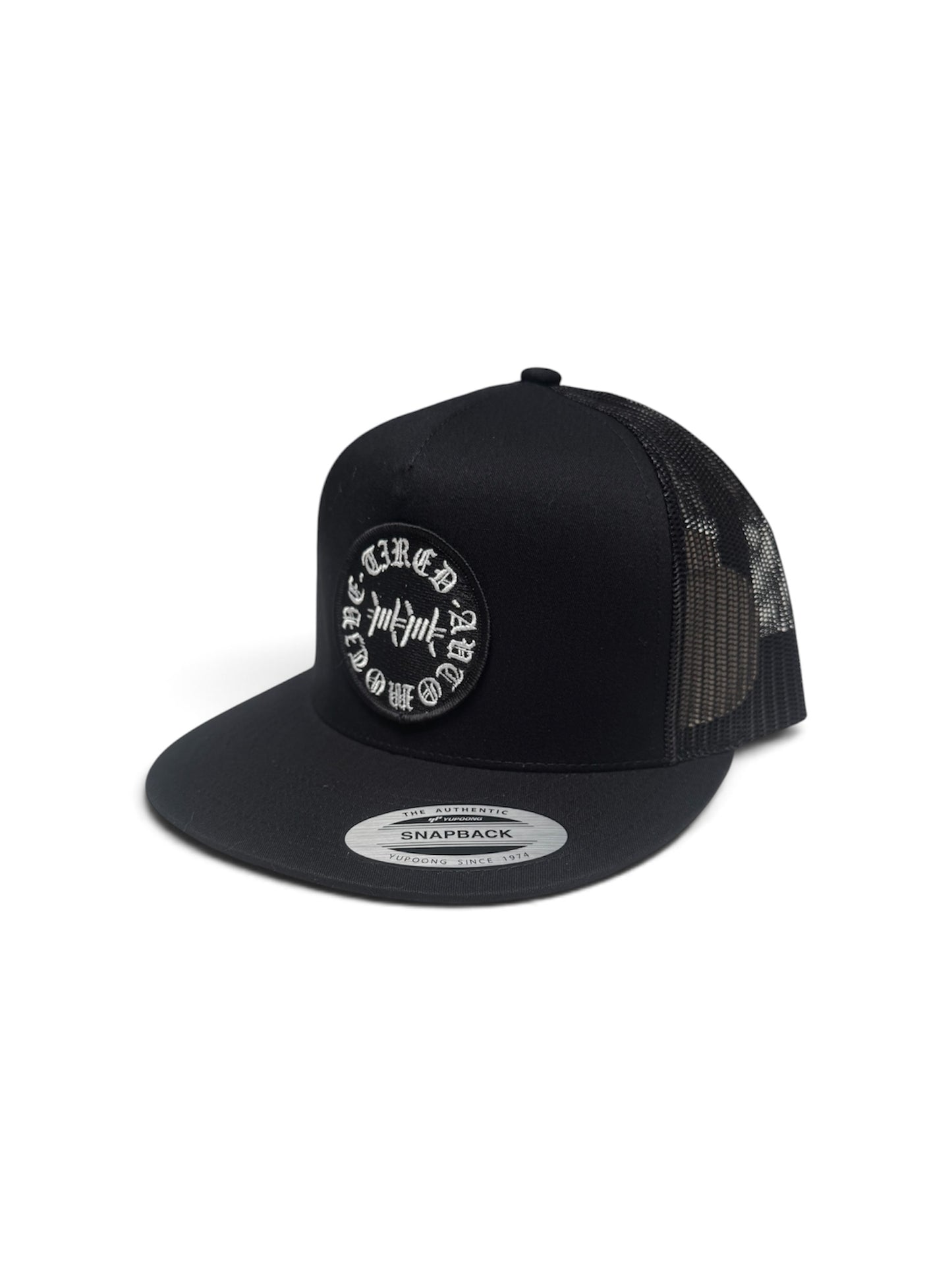 Tired Automotive Barbwire Logo Hat