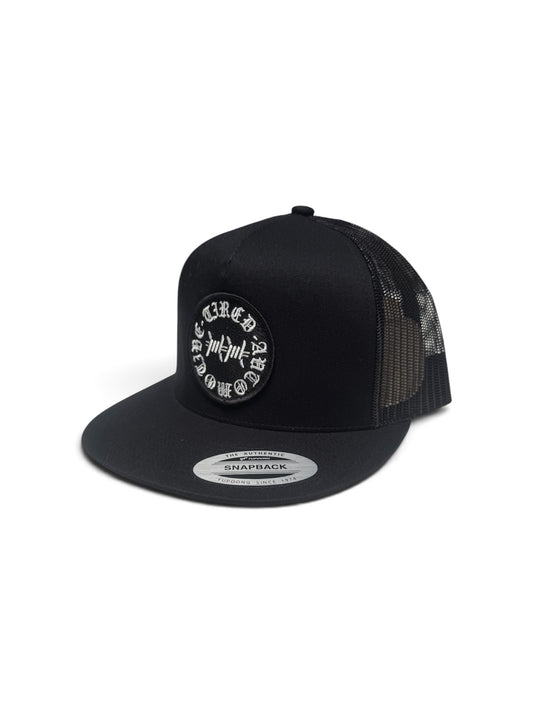 Tired Automotive Barbwire Logo Hat