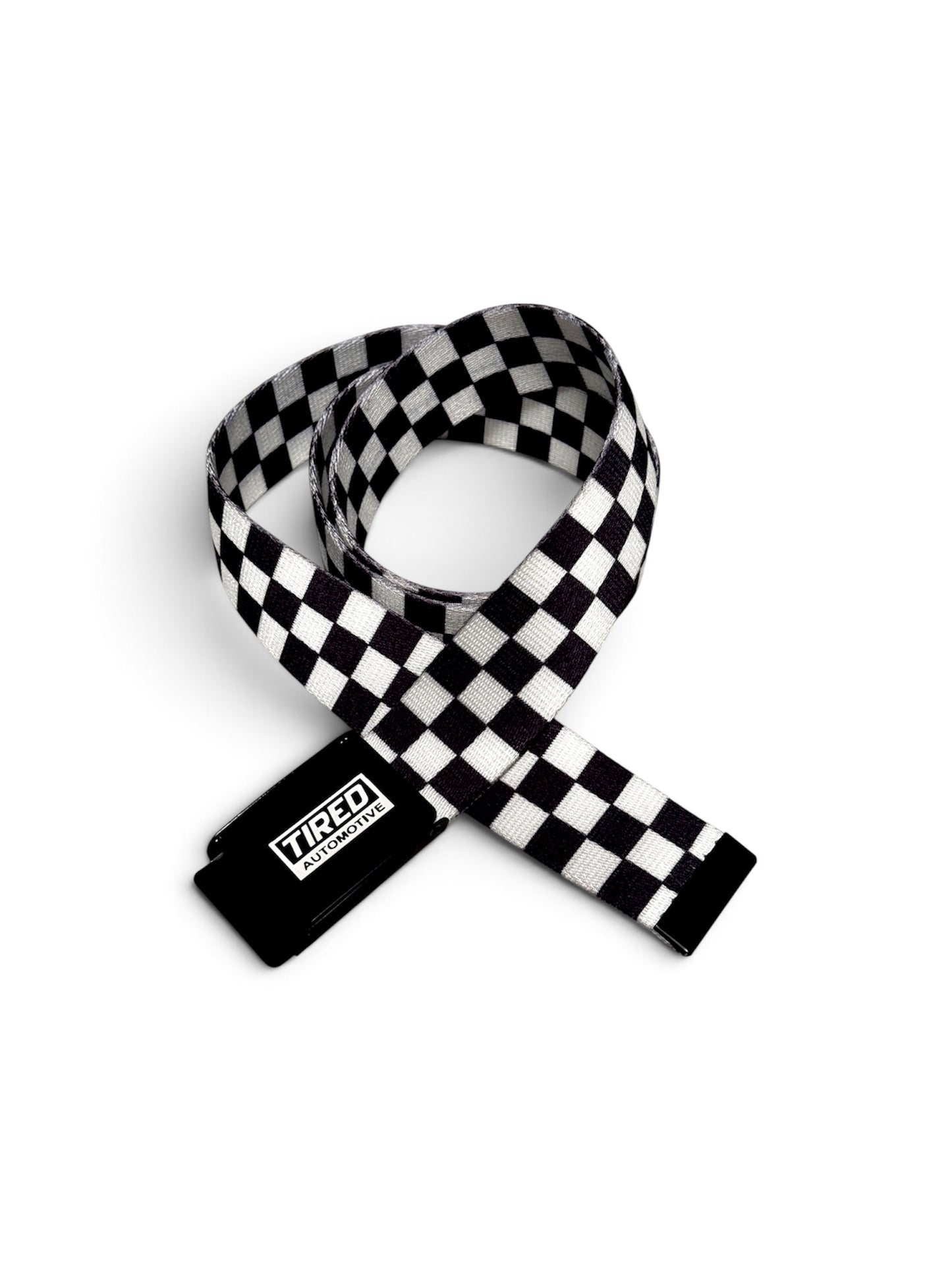 Tired Automotive Checkered Belt