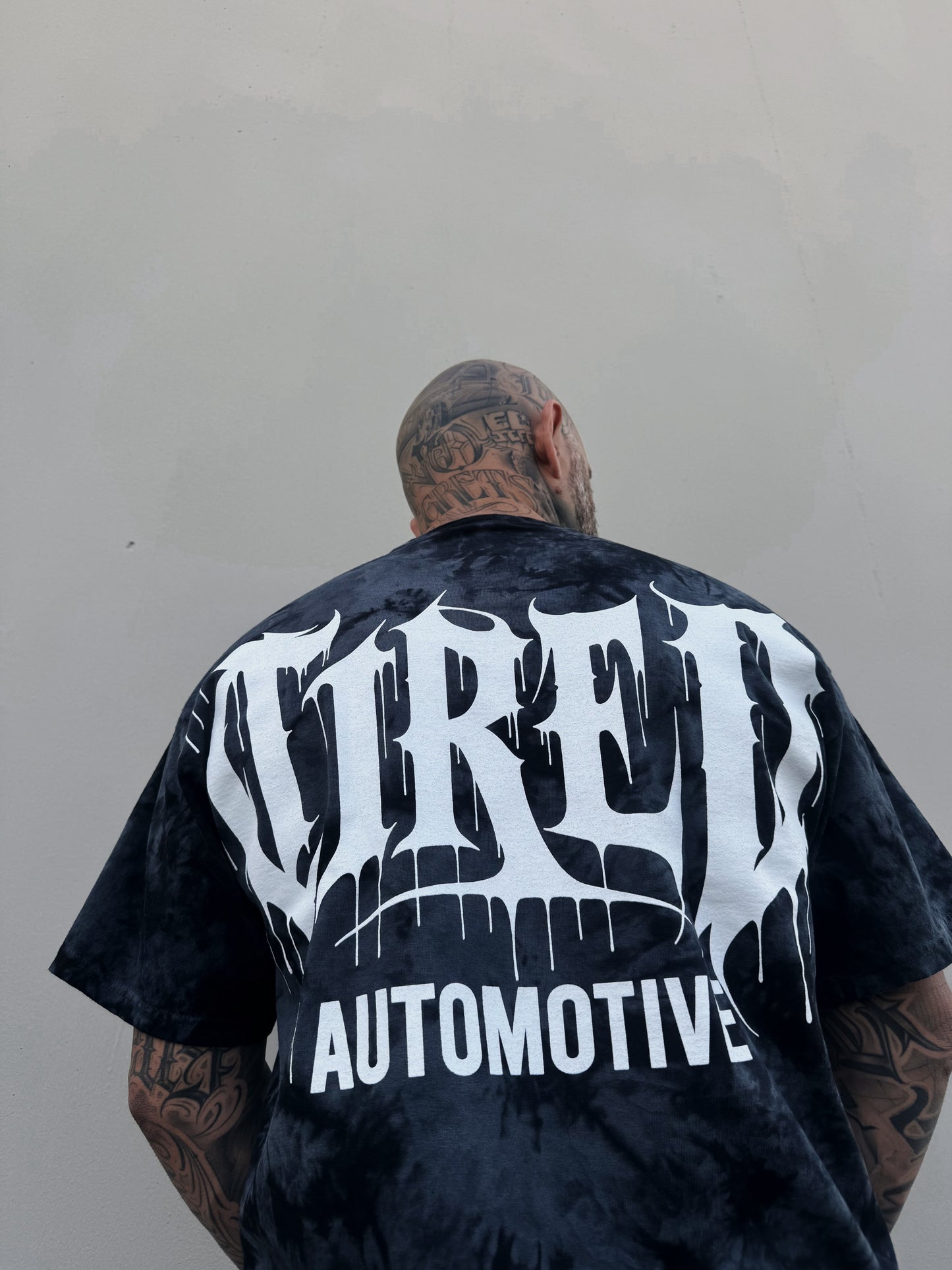 Tired Tie- Dye Metal T Shirt