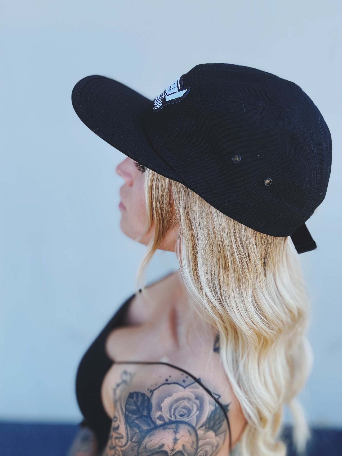 Tired “camper style” hat