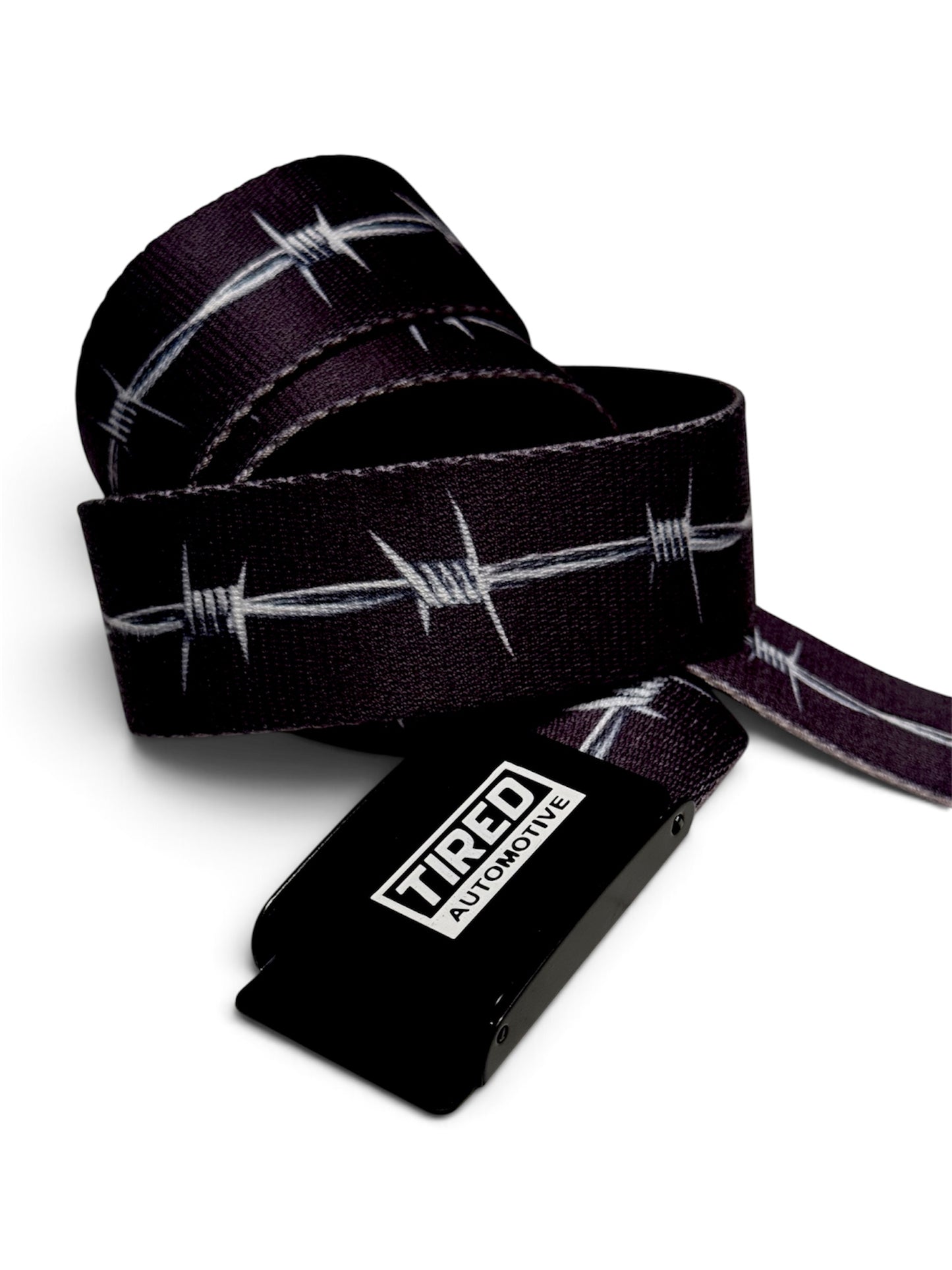 Tired Automotive Barbwire Belt