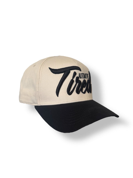 Tired Automotive Puff Stitch Baseball Hat