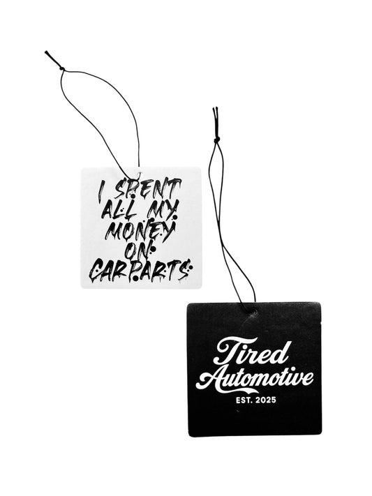 TIRED AUTOMOTIVE CAR PARTS AIR FRESHENER