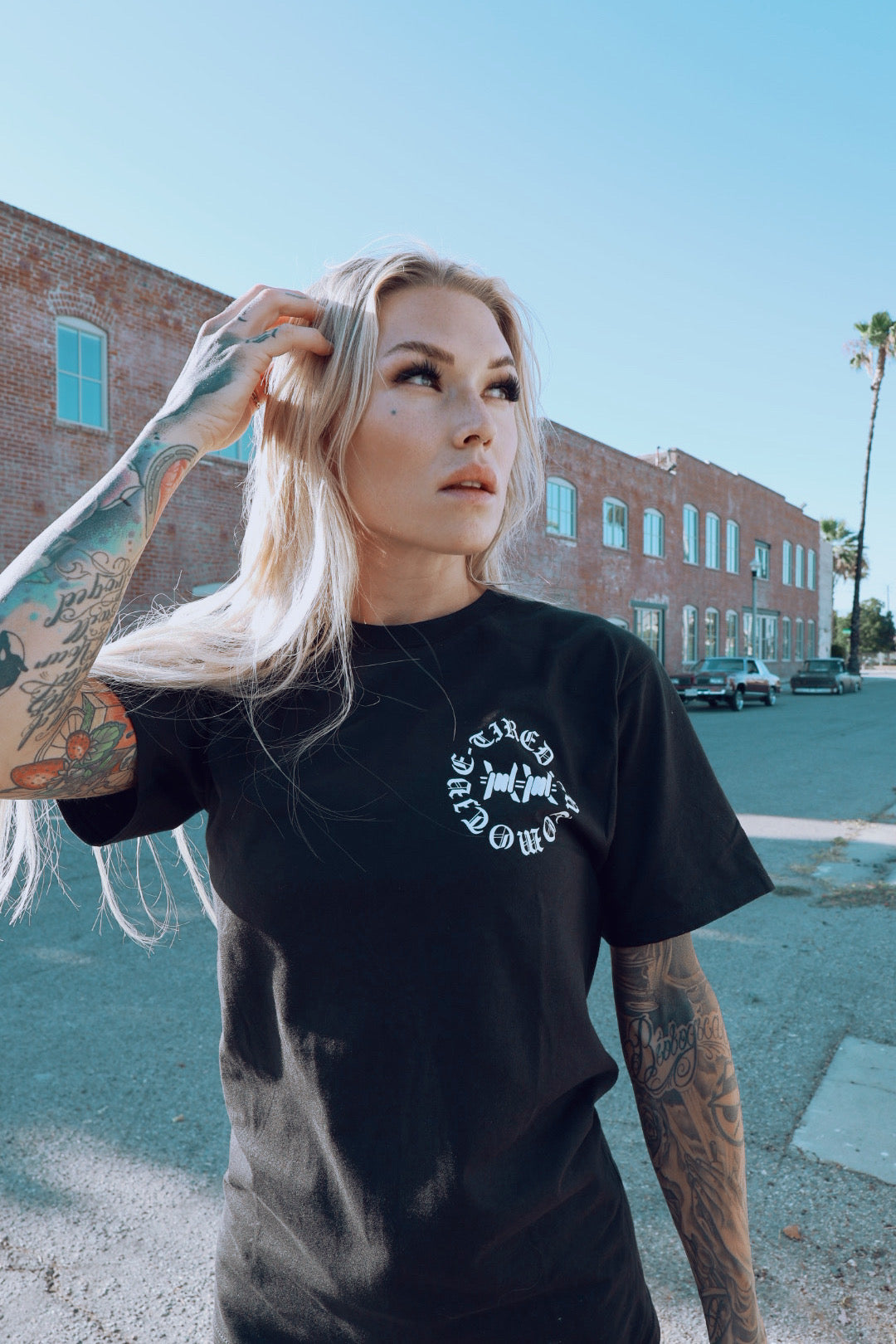 Tired Automotive Barbwire T Shirt