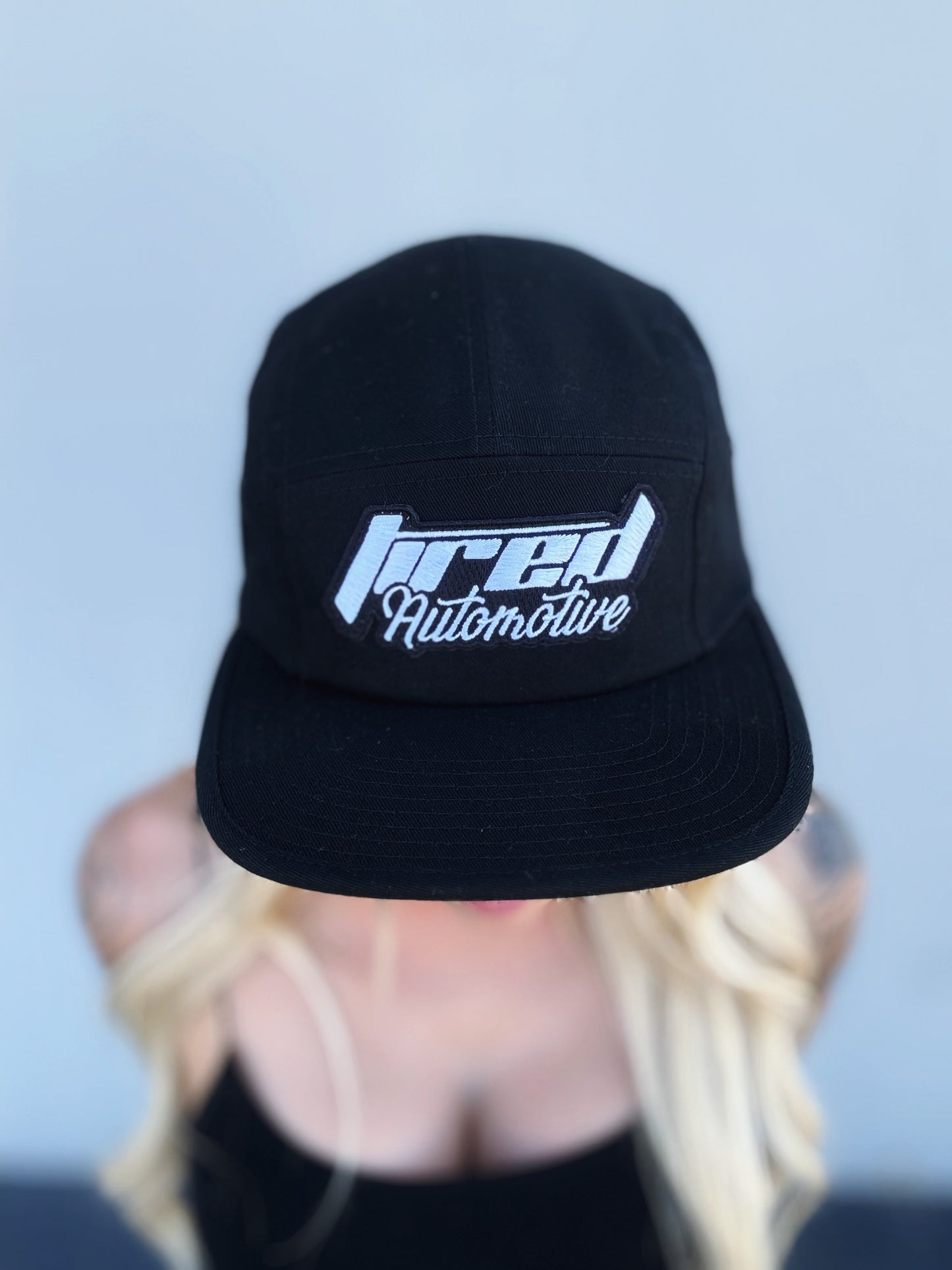 Tired “camper style” hat
