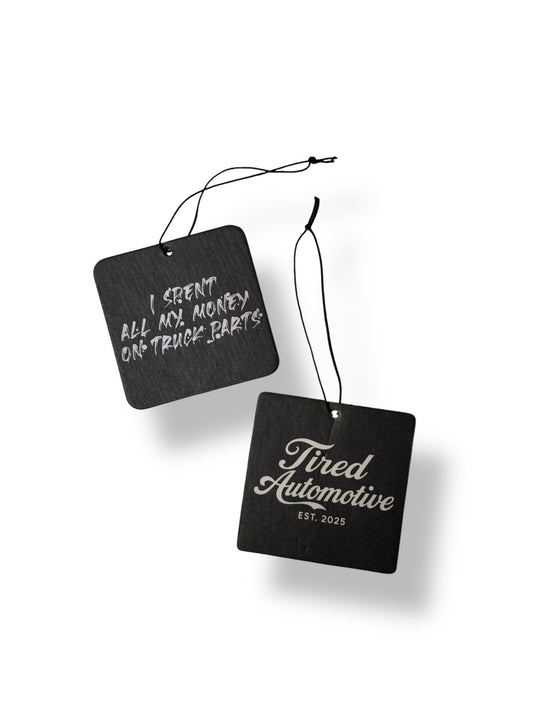 TIRED AUTOMOTIVE TRUCK PARTS AIR FRESHENER
