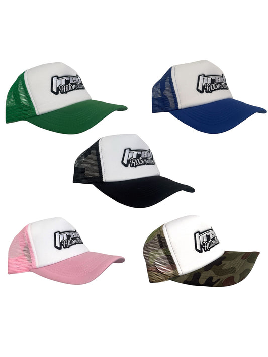 TIRED AUTOMOTIVE TRUCKER HAT