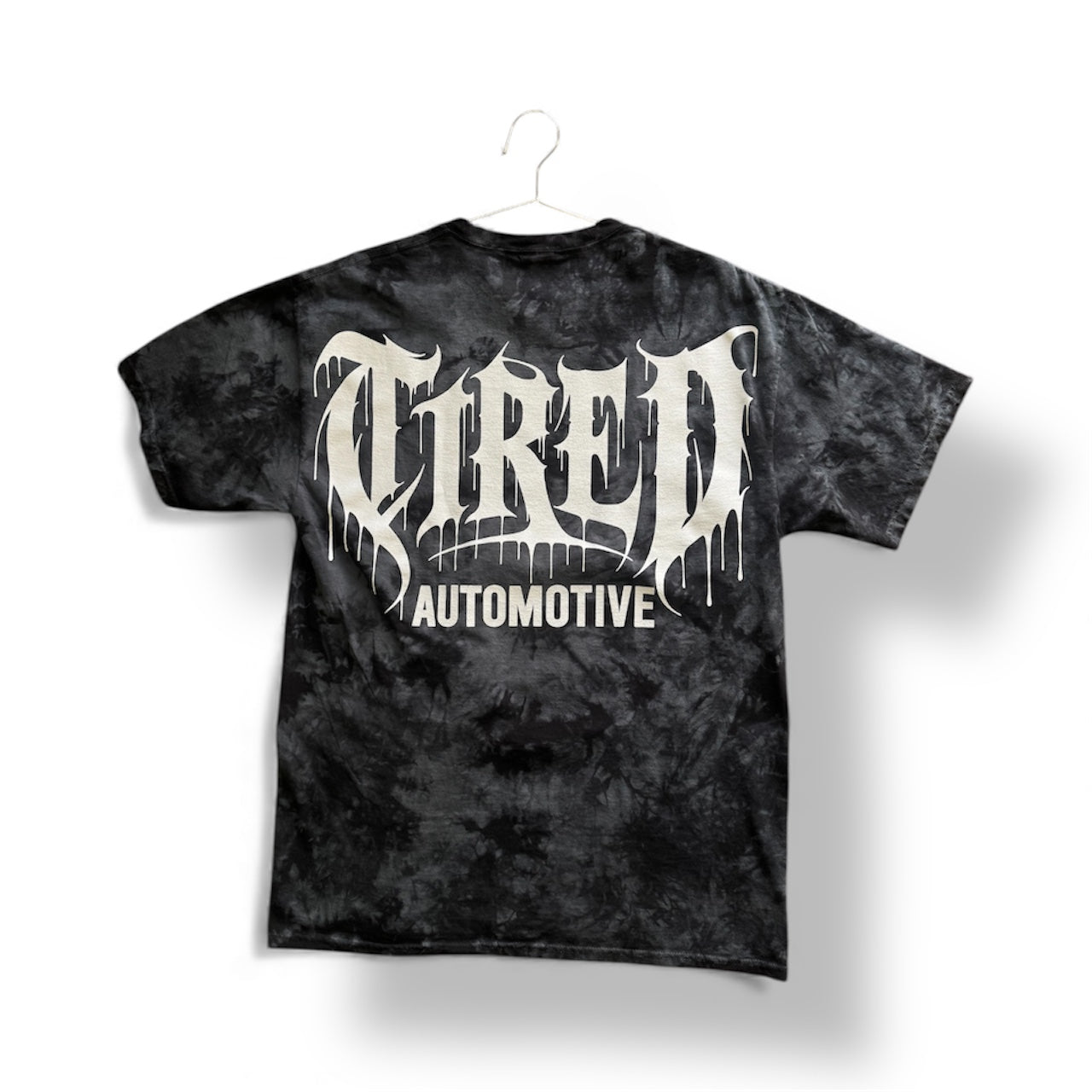 Tired Tie- Dye Metal T Shirt