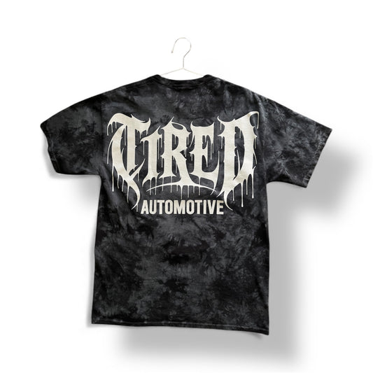 Tired Tie- Dye Metal T Shirt