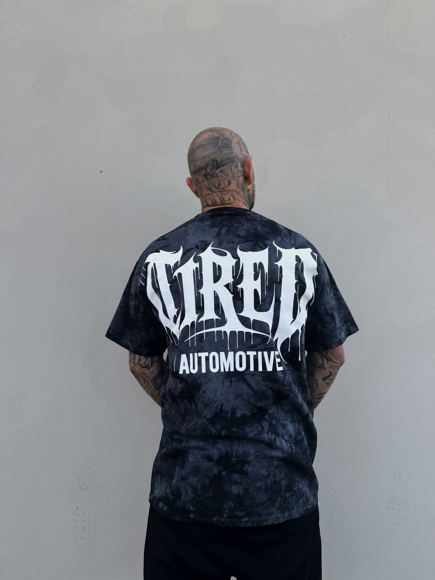 Tired Tie- Dye Metal T Shirt