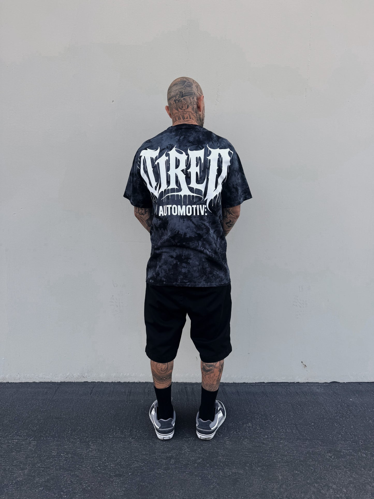 Tired Tie- Dye Metal T Shirt