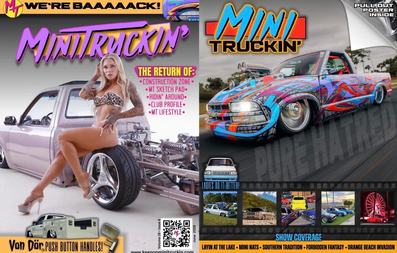 LIMITED EDITION SIGNED MINITRUCK MAGAZINE