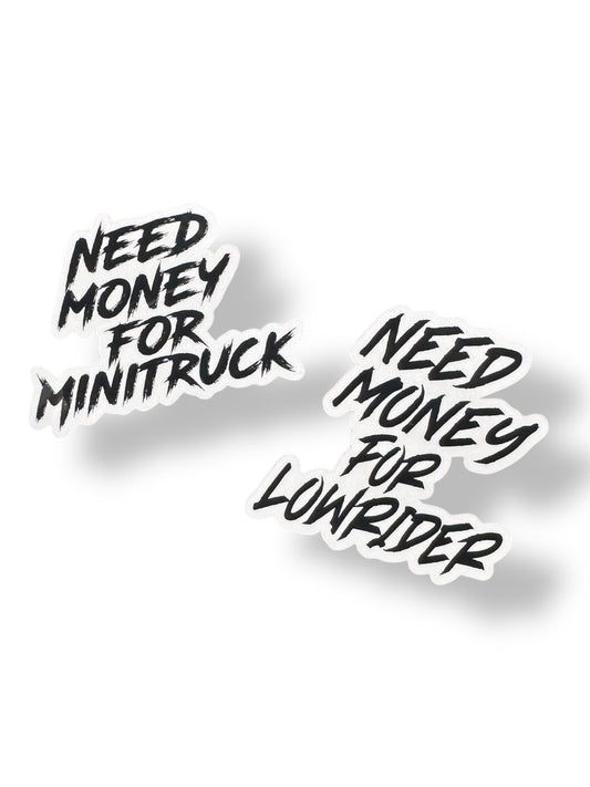 Need Money For "______" Stickers